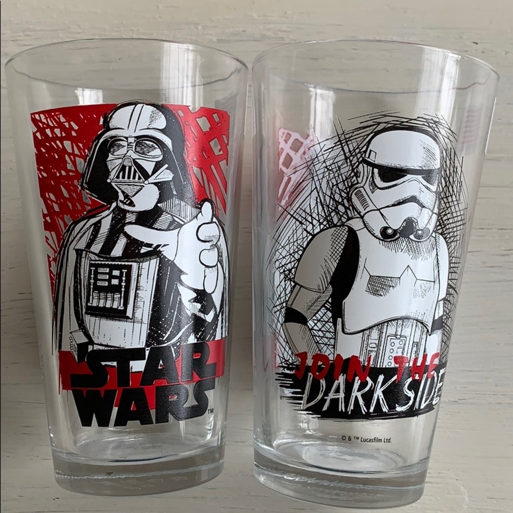 Star Wars 16 oz glassware